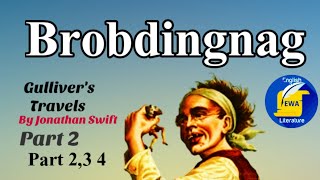 NovelGullivers Travels Jonathan Swift Brobdingnag Urdu EWA [upl. by Kerekes]