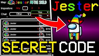 SECRET CODE TO GET NEW MODE IN AMONG US HOW TO PLAY JESTER ROLE IN AMONG US [upl. by Milena752]