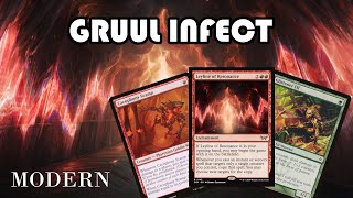 Is Gruul infect secretly BROKEN with Leyline of Resonance  Modern  MTGO [upl. by Cosimo]