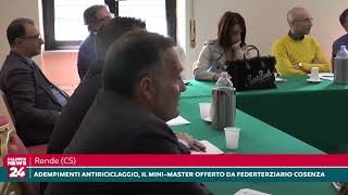 Rende Adempimenti antiriciclaggio il mini master offerto da Federterziario Cosenza [upl. by Ojybbob237]