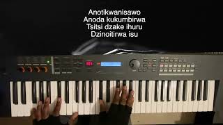 Ngatimukudzei Mwari Instrumental Shona Hymn tutorial and lyrics [upl. by Esiouqrut63]