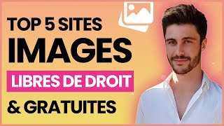 Les 5 Meilleurs SITES pour télécharger des images LIBRES DE DROIT et GRATUITES en 2022 [upl. by Ellennoj]