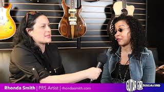 NAMM 2019 Rhonda Smith at PRS [upl. by Naara]