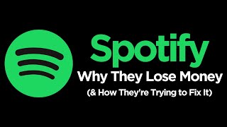 Why Spotify Keeps Losing Money [upl. by Carline]