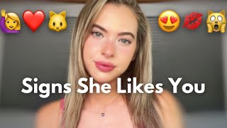 5 Signs Shes SEXUALLY Attracted To YOU [upl. by Annawahs506]