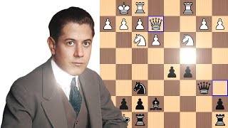 Capablanca explains his revolutionary move [upl. by Rhpotsirhc306]