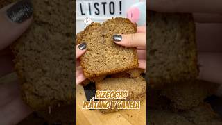 Bizcocho de plátano y canela gentedefood youtubeshorts bizcocho [upl. by Jolynn]