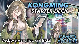 Kongming Starter Deck Overview amp Guide  Grand Archive TCG 🎐 [upl. by Vail]