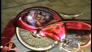 Lowrider Bikes Classic Memories Bike Show 1997 [upl. by Nagey]