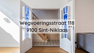 Wegvoeringsstraat 118 9100 Sint Niklaas [upl. by Ilsa]