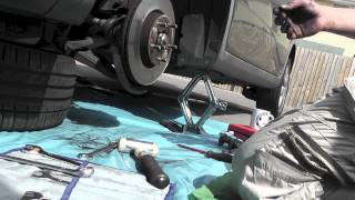 Honda Civic UFO Wymiana hamulcow Brake replacement [upl. by Bolt]