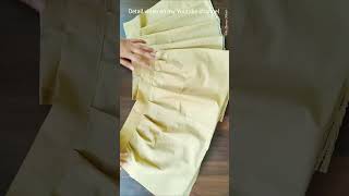 The easiest way to sew a great blouse VERY EASY 56 YEARS OLD babyfrockcuttingandstitching [upl. by Gregory]