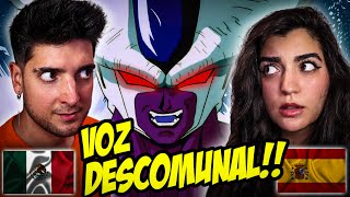 ESPAÑOLES REACCIONAN A DRAGON BALL DOBLAJE LATINO🔥💥GOKU VS COOLER💥LATINO VS CASTELLANO🔥 [upl. by Zorine]