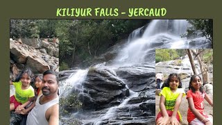 kiliyur Falls yercaud yercaud falls trekkingtrip familyvlog [upl. by Anaujd]