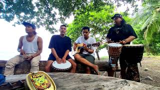 JOHNNY BIG MOUTH  by  DON CARLOS🤙 GITAMBOL🎸🪘 VERSION Live Cover by KALUMAD💚💛❤️  LANIPAO Beach [upl. by Etteval]