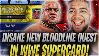 INSANE NEW BLOODLINE QUEST amp COLLECTIBLE EVENT IN WWE SUPERCARD [upl. by Clarie]