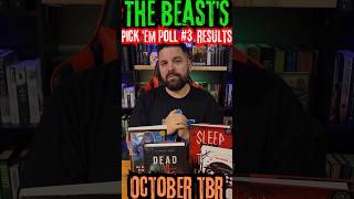 Shocking Result October TBR Beasties Pick Em Poll 3 Results shorts reels [upl. by Dole]