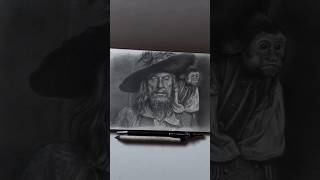 My favourite pirates Barbosa drawing franekart favoritepirates barbosa drawing sketch shorts [upl. by Tremain353]