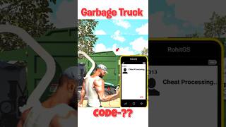 Garbage Truck cheat code in Indian bike driving 3d  Indian bike driving 3d new update shorts [upl. by Nobile58]