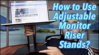 BoYata Monitor Riser Stand Review Worth it [upl. by Durning284]