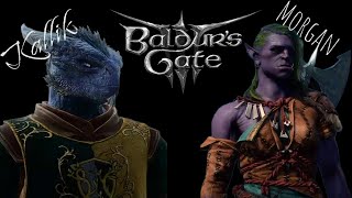 Kallik and Morgan in Baldurs Gate 3 VOD 13 baldursgate3 xbox [upl. by Judd]