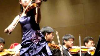 ECYS Tiffany Shen  Polonaise Brillante No1 in D Major  Wieniawski Violin [upl. by Yhtuv]