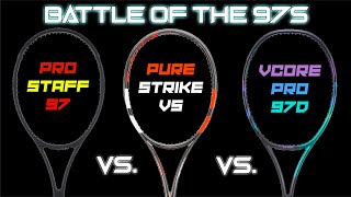 Comparing the Babolat Pure Drive and Wilson Pro Staff 97 Whats the Difference [upl. by Grannias71]