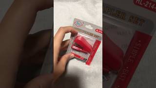 Mini Stapler Set  Micro size Stapler Red ❗️ [upl. by Hyland]