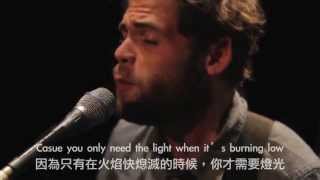 Passenger  Let Her Go  English Lyrics amp Chinese Lyrics [upl. by Lemert]