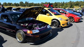 Honda Car Show Walk Around Three Sisters Circuit MIMMS 2020 [upl. by Sholeen105]