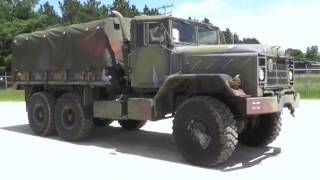 1990 BMY Division of Harsco M923A2 5Ton 6x6 Cargo Truck on GovLiquidationcom [upl. by Tosch]