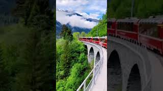 The Ultimate Swiss Experience Scenic Train Rides Through Majestic Landscapes [upl. by Nyltak]