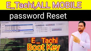 ETachi Mobile e200 boot key e tachi mobile factory reset code e tachi imei change code [upl. by Nwahsak]