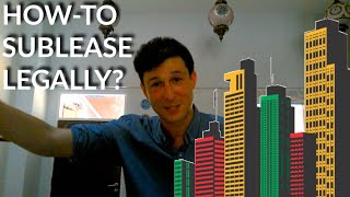 HOW TO SUBLET OR SUBLEASE AN APARTMENT OR ROOM LEGALLY [upl. by Anahsor]