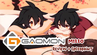 GAOMON M1220  ReviewSpeedpaint [upl. by Beeck]