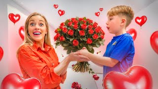 My Mom and Sister Valentines Day Surprise [upl. by Alby]