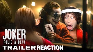 Joker The Folie A Deux Trailer Reaction😱😮 [upl. by Herwig]