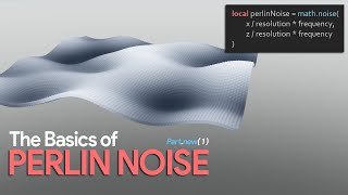 The Basics of Perlin Noise  Roblox Studio Tutorial [upl. by Aitak]