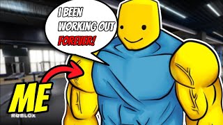 I Became JACKED In Roblox GYM LEAGUE [upl. by Aivato]