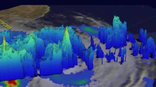 Here’s what Tropical Storm Dineo looks like in 3D [upl. by Sille]