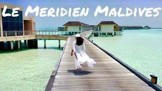 Tour of Le Meridien Maldives Resort amp Spa  Our Anniversary Getaway amp Mother’s Day Celebration [upl. by Armond635]