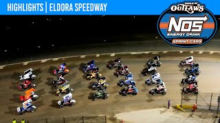 World of Outlaws NOS Energy Drink Sprint Cars  Eldora Speedway  September 22 2023  HIGHLIGHTS [upl. by Sher]