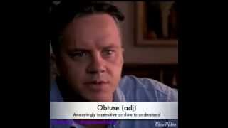 Learning English Word  Obtuse via The Shawshank Redemption the movie [upl. by Sprage]