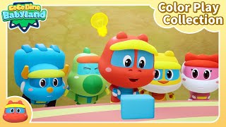 🌈GoGo Dino Babyland Color Play Compilation 4  Color for Kids  Baby  Kids Learning  Kids Play [upl. by Rosie871]