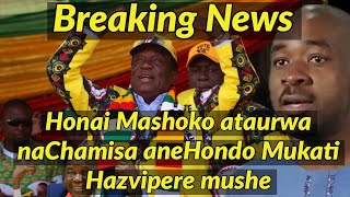 Honai Mashoko ataurwa naChamisa aneHondo Mukati 🇿🇼👇 Full info [upl. by Tirrej]