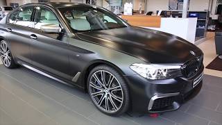 BMW M550d xDrive Frozen Black Limited Edition in esclusiva da Lario Bergauto [upl. by Geaghan]