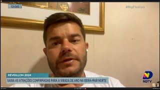 Réveillon 2024 confira as atrações confirmadas para a virada de ano na BeiraMar Norte [upl. by Ahsyas]