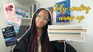 july reading wrap up ☀️ many disappointments 5 stars [upl. by Eppes]