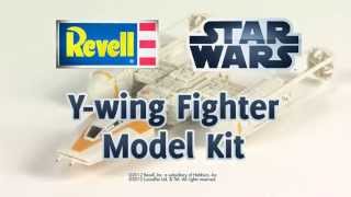 Revell YWing Fighter   SnapTite Star Wars kit [upl. by Vaughn]