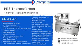 PRS 320 Mini – Rollstock Packaging Machine [upl. by Jaquiss]